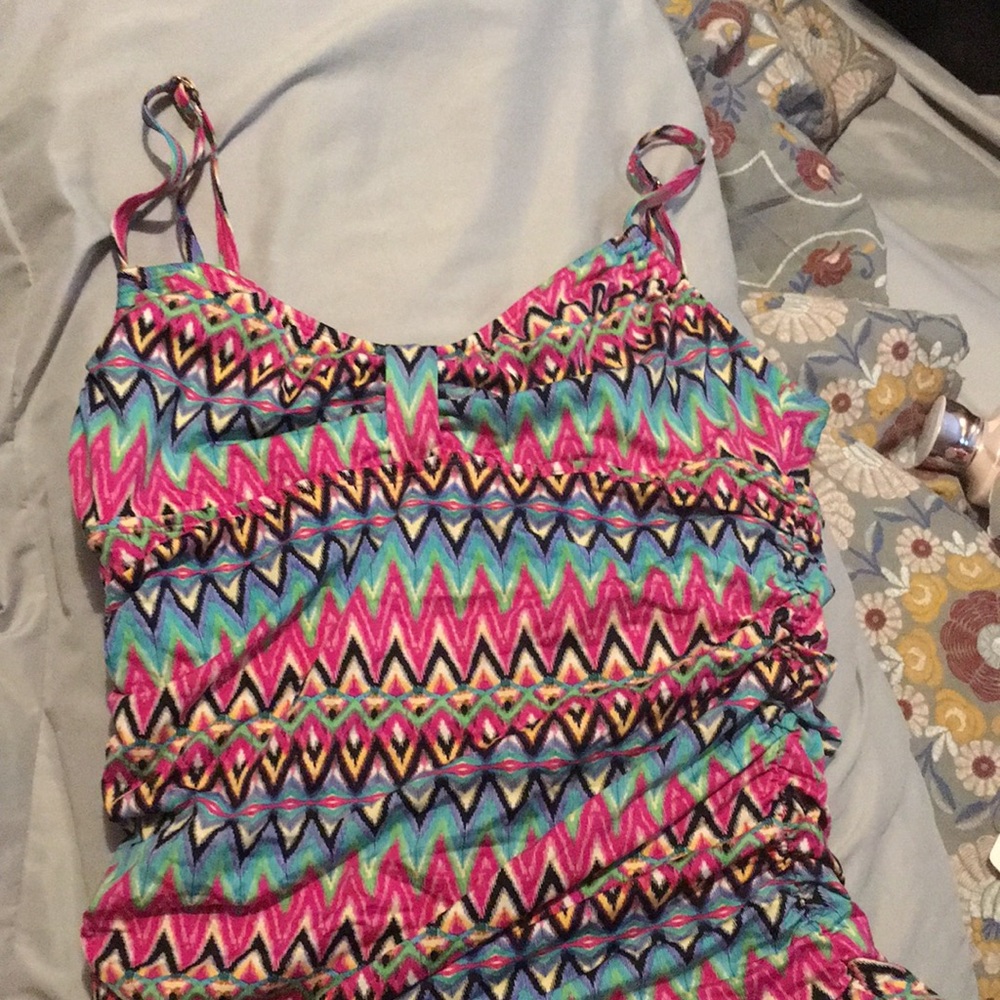 Tribal print Apt 9 Tankini top